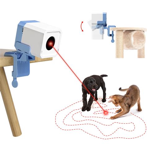 Potaroma Laser Cat Toys Automatic, Truly Random Laser, Chargeable Kitt