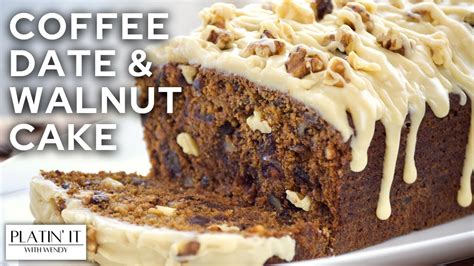 Coffee Date And Walnut Cake Recipe Javy Coffee Review Baked