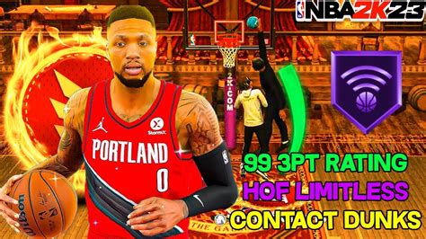 New Damian Lillard Build With Pt Rating Hof Limitless Contact