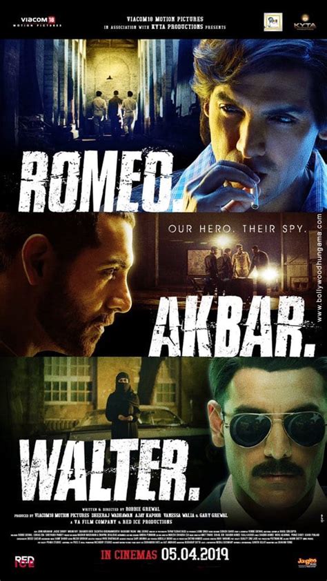 Romeo Akbar Walter First Look - Bollywood Hungama