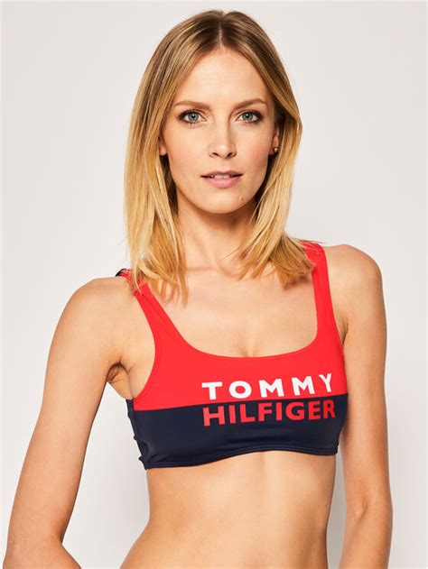 Tommy Hilfiger Góra od bikini UW0UW02077 Kolorowy Modivo pl