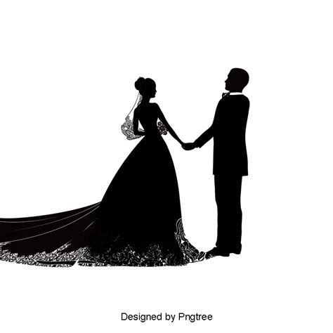 Creativity Silhouette Png Images Creative Wedding Silhouette Bride