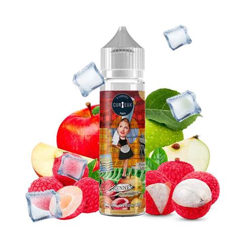 E Liquide Rennes Des Reinettes Hexagone 50ml By Curieux