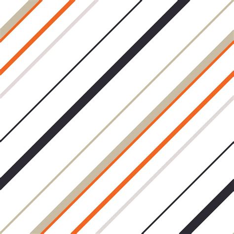 Diagonal Stripes Seamless Pattern In Various Widths And Seemingly