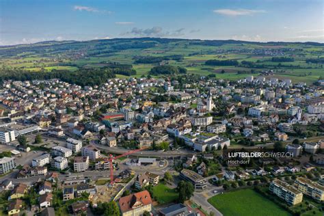 Drohnenfoto Hochdorf Schweiz Luftbilderschweiz Ch