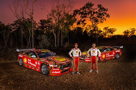 Shell V-Power Racing Team unveil eye-catching indigenous livery - Repco ...