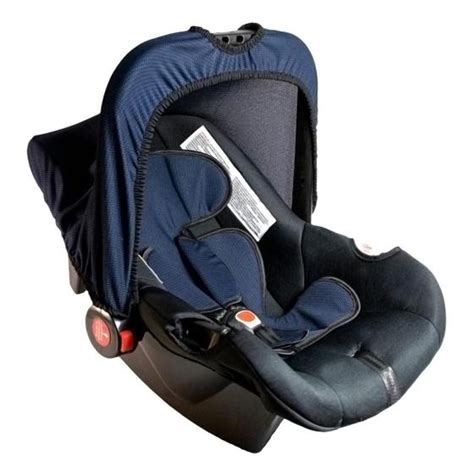 Bebê Conforto Cadeirinha para Auto de 0 a 13 kg Preto e Azul Styll