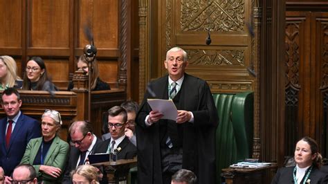 Sir Lindsay Hoyle Faces Calls To Resign As Speaker Over Gaza Vote Decision