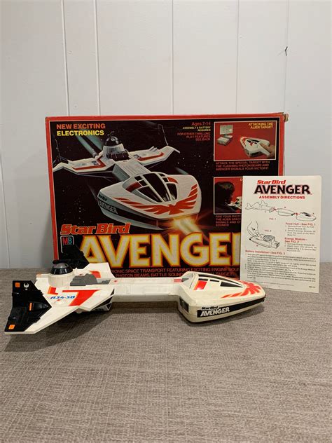 Milton Bradley Star Bird Avenger Space Ship 1979 Working Electronics Etsy