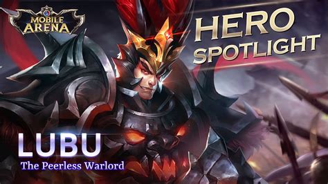 Lu Bu Hero Spotlight Garena Aov Arena Of Valor Youtube