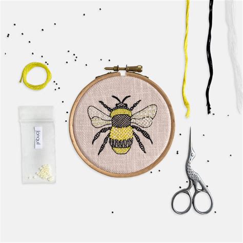 Bumble Bee Embroidery Kit Kirsty Freeman Design Reviews On Judgeme