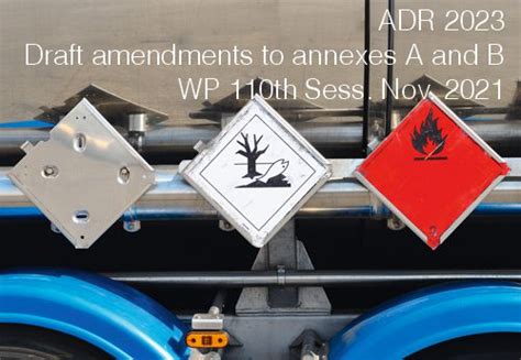 Adr Draft Amendments To Annexes A And B Wp Th Sess Nov