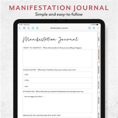 Manifestation journal 369 manifest journal Digital Journal | Etsy