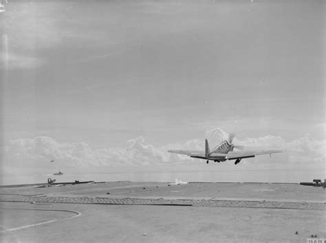 Asisbiz Fleet Air Arm 806NAS Fairey Fulmar Taking Off From HMS