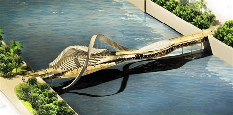 Pedestrian Bridge By Mohamed Elbangy Aasarchitecture Pedestrian