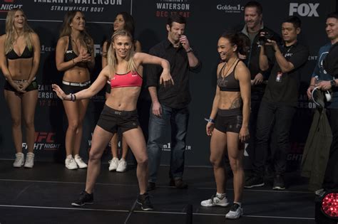 Ufc On Fox Results Michelle Waterson Chokes Paige Vanzant