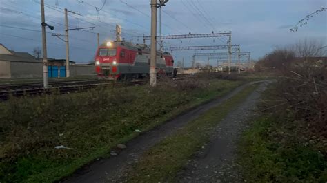 ''Смертник'' Электровоз ЭП1М-571 резервом - YouTube