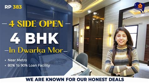 Luxurious 4 BHK Flat Near Dwarka Mor Flat Near Metro Affordable