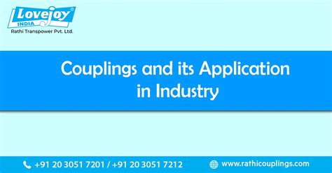 Couplings and its Applications in Industry