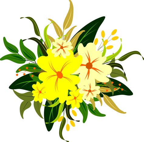 Yellow Flower Arrangement Floral Bouquet 31394820 Png