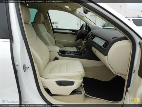 Cornsilk Beige Interior Photo For The 2012 Volkswagen Touareg TDI Sport