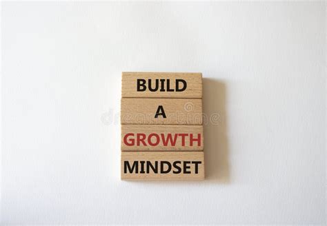 Build A Growth Mindset Symbol Concept Words Build A Growth Mindset On