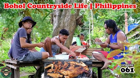 061 Inihaw Na Native Chicken Pandesal Ni HK Day1 Pag Gawa Ng Bakod