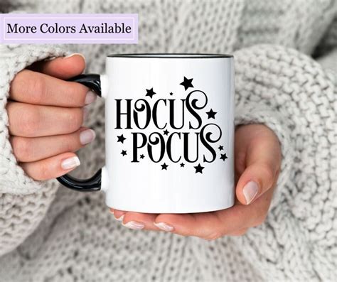 Hocus Pocus Coffee Mug Glorious Morning Makes Me Sick Etsy