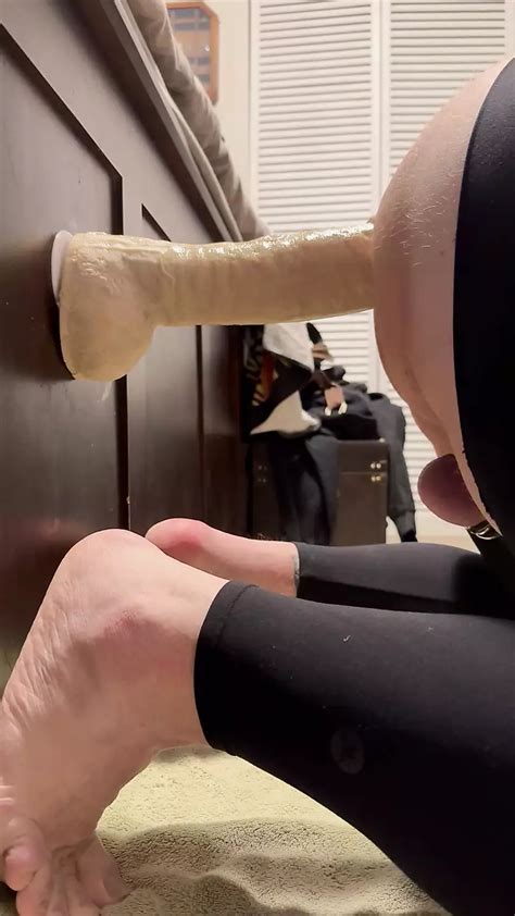 Redhead In Leggings Taking Big Dildo Xhamster