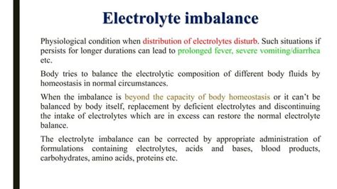 Major Intra And Extracellular Electrolytes