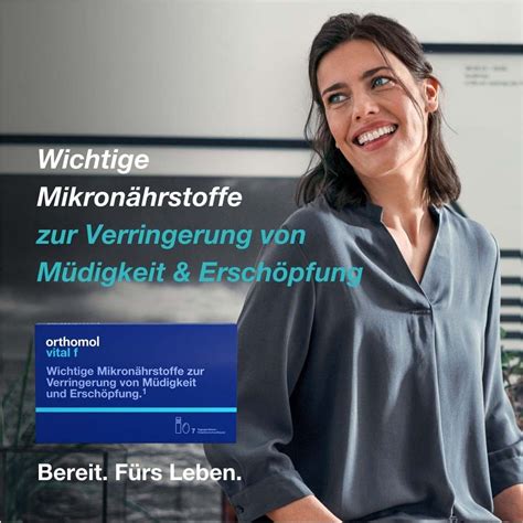 Orthomol Vital F Mikron Hrstoffe F R Frauen Bei M Digkeit Und