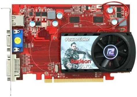 Видеокарта PowerColor PCI Ex AMD RADEON HD 5570 1GB GDDR 3 128 BIT