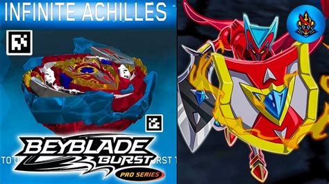 New Pro Series Infinite Achilles Qr Codes Beyblade Burst App Youtube