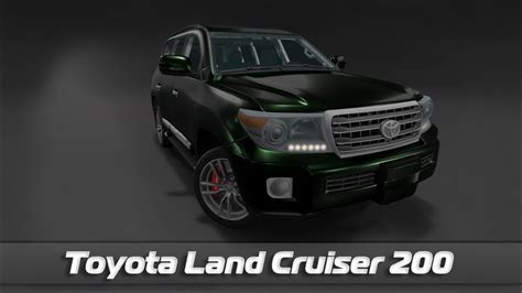 Мод Toyota Land Cruiser 200 для BeamNG drive YouTube