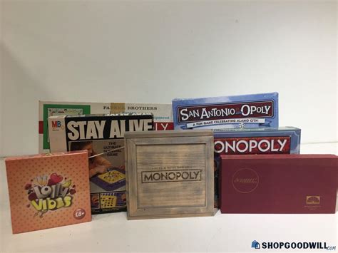 Board Games Lot Of Pcs Incl Wizard Of Oz Monopoly San Antonio