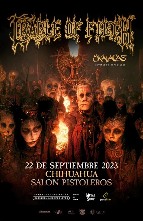 Cradle Of Filth En Chihuahua Cacique Entertainment