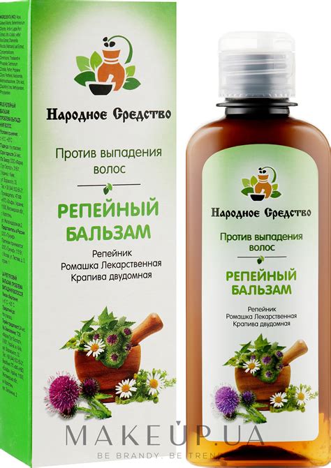 Народное средство - Репейный бальзам "Проблема выпадения волос": купить ...