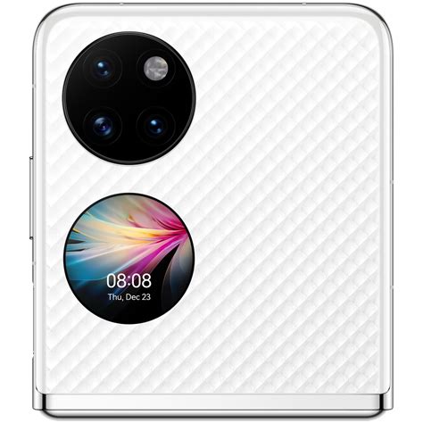 Смартфон Huawei P50 Pocket, 256GB, 8GB RAM, 4G, White - eMAG.bg