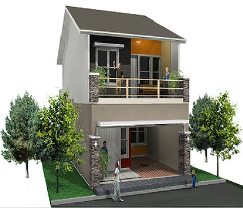 Desain Rumah Minimalis 2 Lantai 6x10 Jasa Kontraktor Rumah