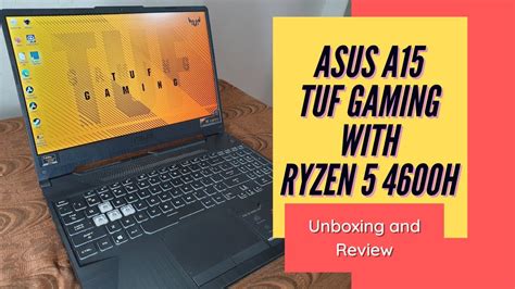 Asus A15 TUF Gaming FA506IH Laptop Unboxing And Review YouTube