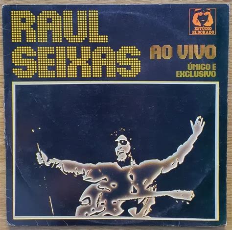 Raul Seixas Ao Vivo Nico E Exclusivo Lp Vinil Timo Mercadolivre