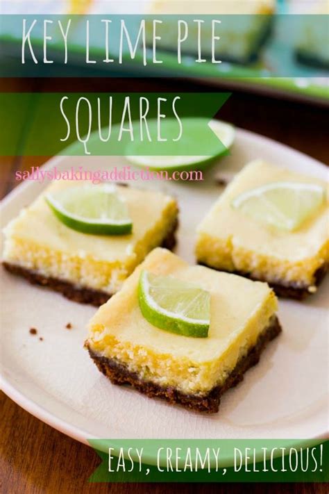 Key Lime Pie Squares Sallys Baking Addiction