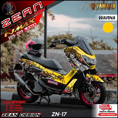 Jual Cod Decal Sticker Yamaha Nmax Old Fullbody Dekal Stiker