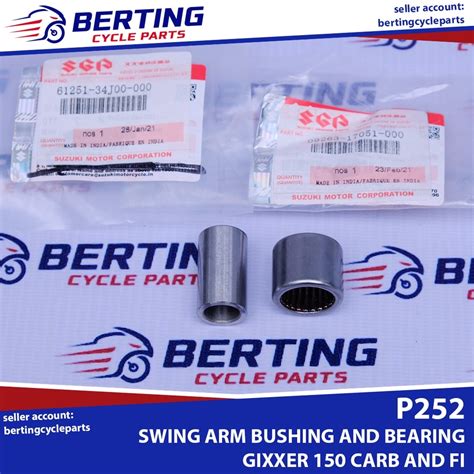 Besteffie F SGP SWING ARM BUSHING AND BEARING Suzuki For Gixxer 150