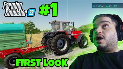 Step Into The World Of Agriculture With Farming Simulator 22 On Ps5 First Look Ep 1 Youtube