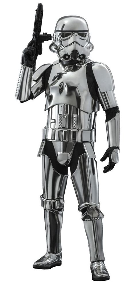 Star Wars Stormtrooper Chrome Version 1 6 Scale Figure Hot Toys Twilight Zone Nl