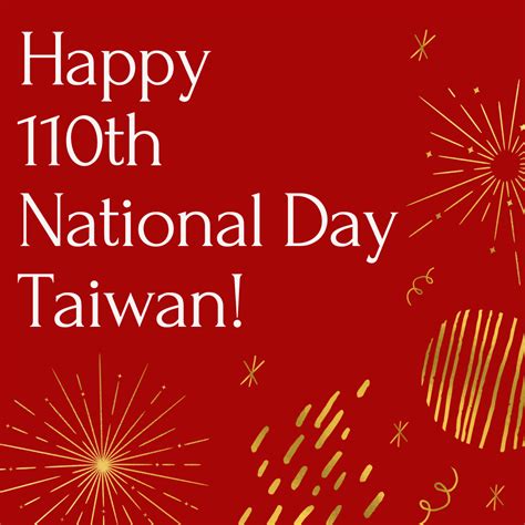 Happy 110th National Day Taiwan • Uog Endowment Foundation