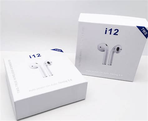 Купить Беспроводные наушники TWS i12 AirPods белый цвет. Аирподсы ...