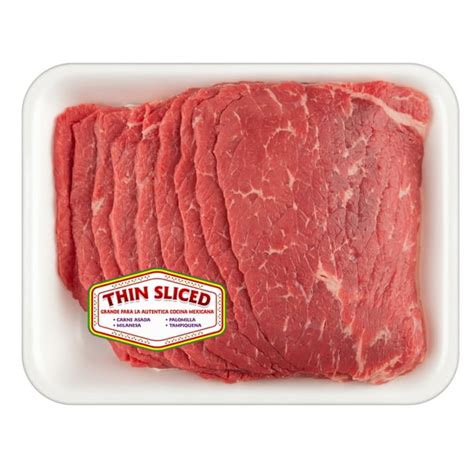 Beef Bottom Round Steak Thin, 0.34 - 2.0 lb - Walmart.com - Walmart.com