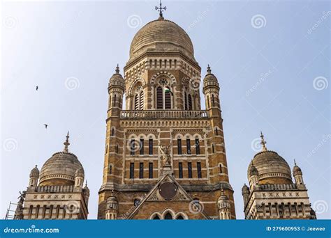 Exterior Of The Brihanmumbai Municipal Corporation Of Mumbai